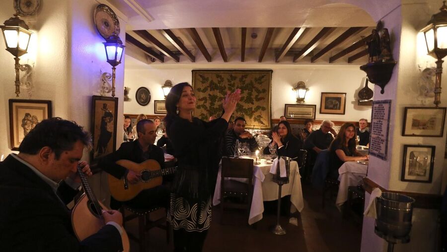 A fado performance at Sr. Vinho