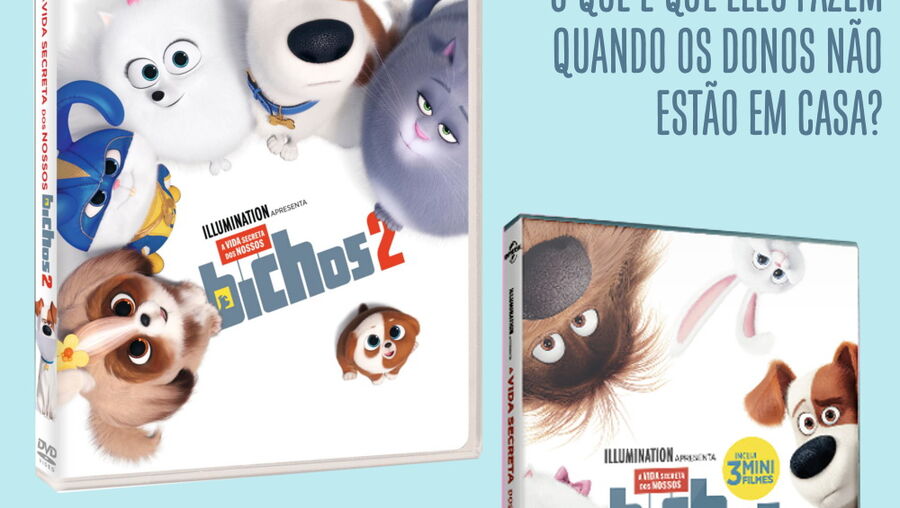 DVD Pets (vol. 1 e 2): A Vida Secreta dos Nossos Bichos
